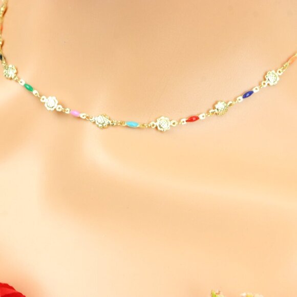 Minimalist Necklace Chain, Elegant Jewelry for Women & Girls | MLCRC1957 - Picture 8 of 10